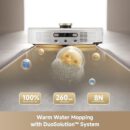 Mova V50 Ultra Complete Robot Vacuum and Mop Self-Cleaning. 24.000 Pa Suction. Liftable Navigation with Obstacle Overcoming and Warm Water Mopping with DuoSolution System Designed for Pets