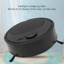 Pwshymi Multifunctional Robot Vacuum Cleaner. Mini Smart Sweeping Robot with USB Charging for Wooden Flooring. Tile and Carpet. Black