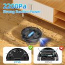 Robot Vacuum and Mop Combo. Robot Vacuum Cleaner. 6 Cleaning Modes. Large Capacity Water Tank Dustbin. Self-Charging. WiFi/App/Alexa. Ideal for Hard Floor. Carpet. Pet Hair