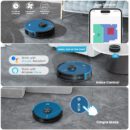 Robot Vacuum L3. 4000Pa Powerful Suction with 90 Day Self-Empty Dock. Silent with 52dB. WiFi/App/Alexa Control. Home Mapping. Ideal for Homes with Pets. Carpets. and Hard Floors
